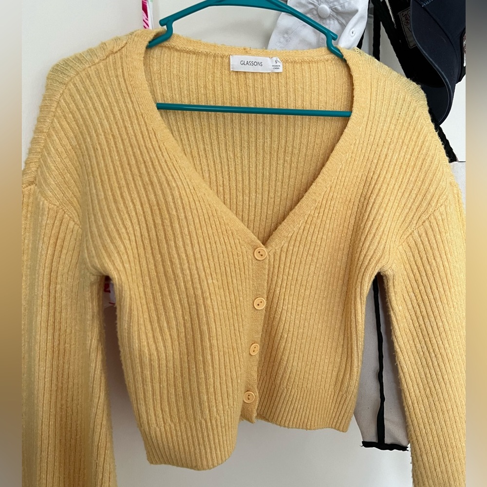 GLASSONS BUTTON UP CARDIGAN